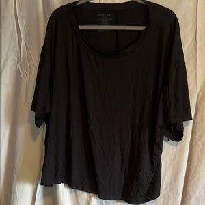 Adore Me Elegant Black Short Sleeve Top